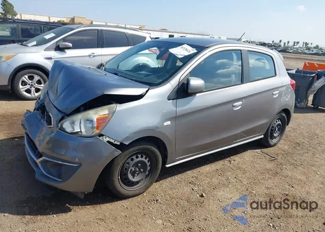 2017 Mitsubishi Mirage Es z USA, uszkodzony, nr VIN ML32A3HJ0HH004098